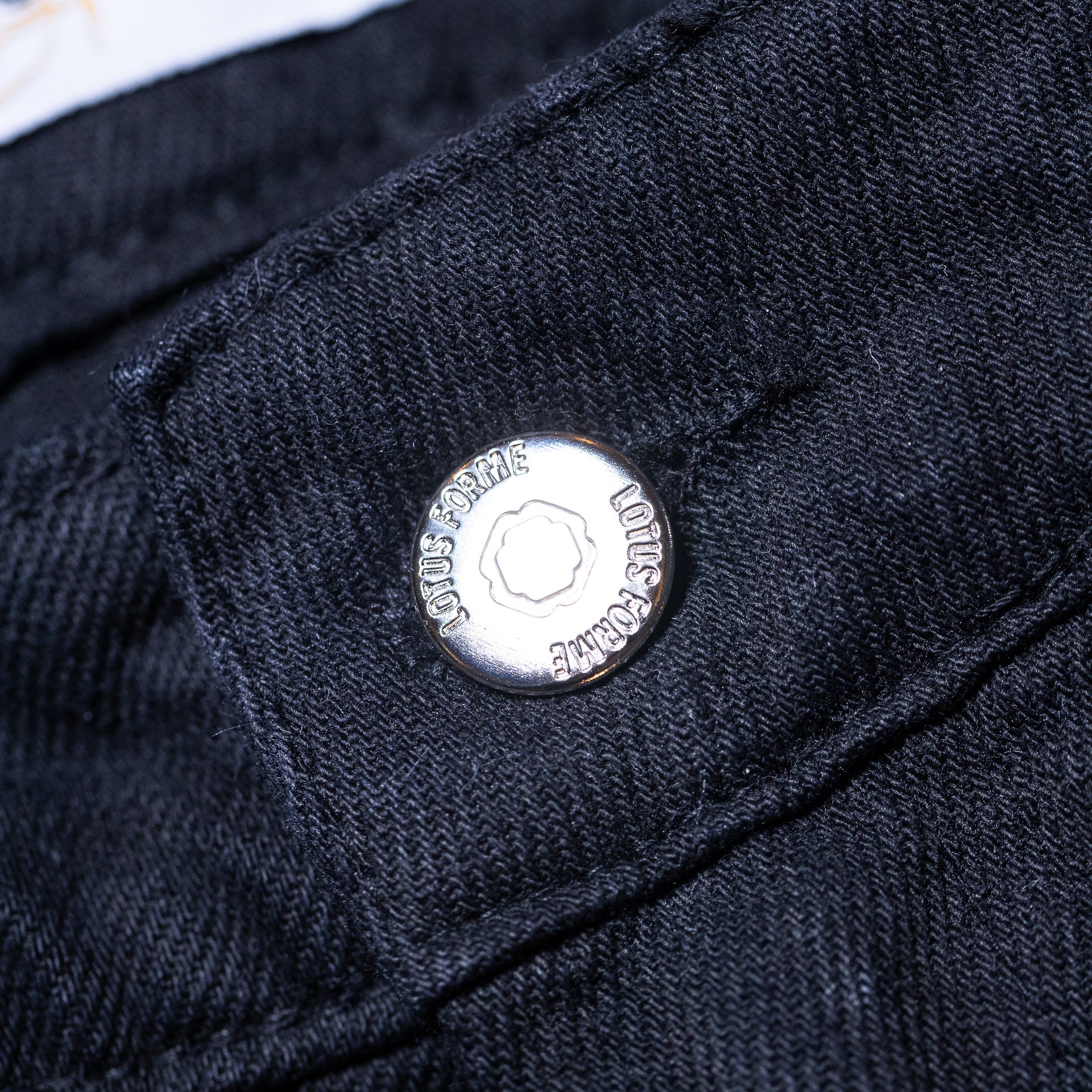 Calça Reta Sarja Preta