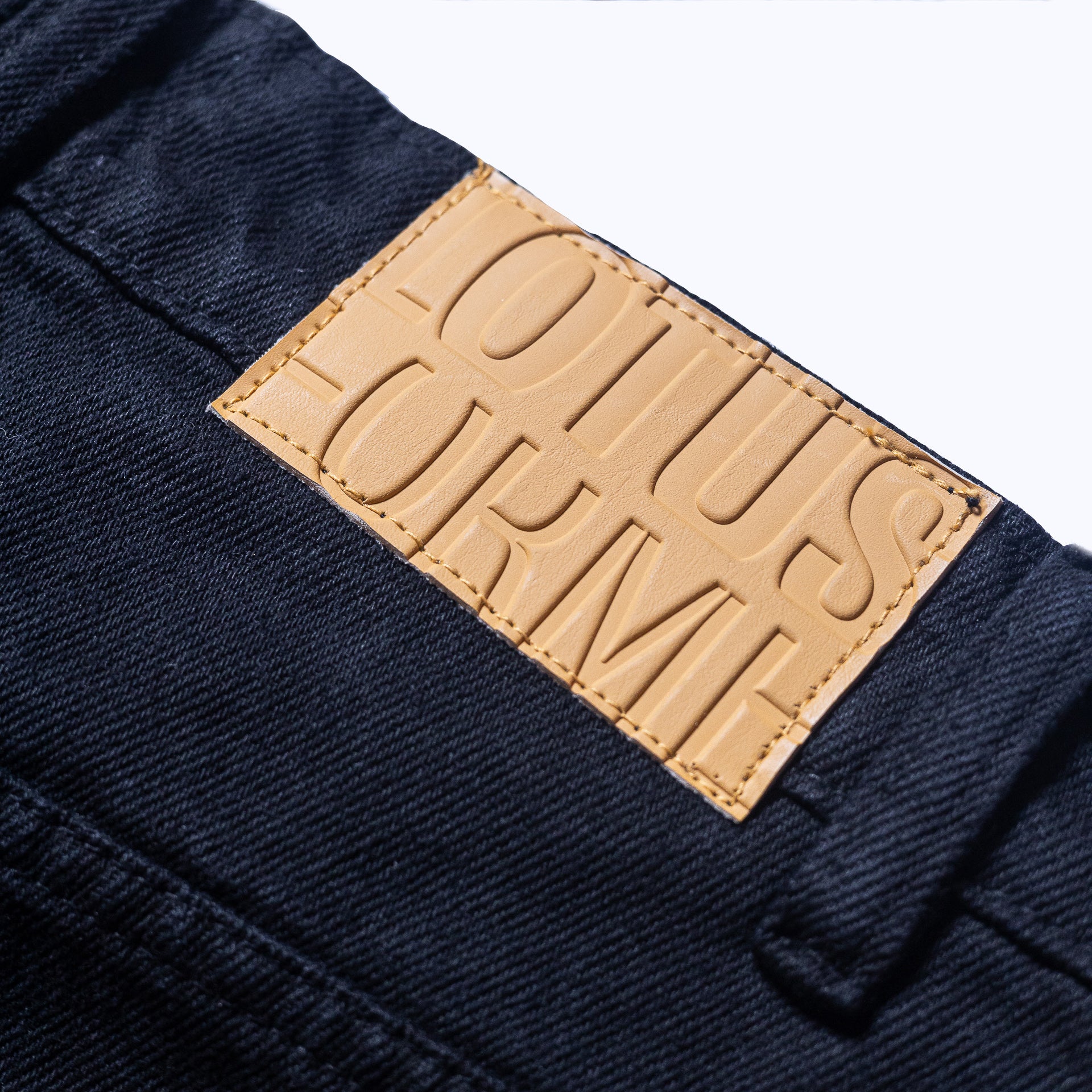 Calça Reta Sarja Preta