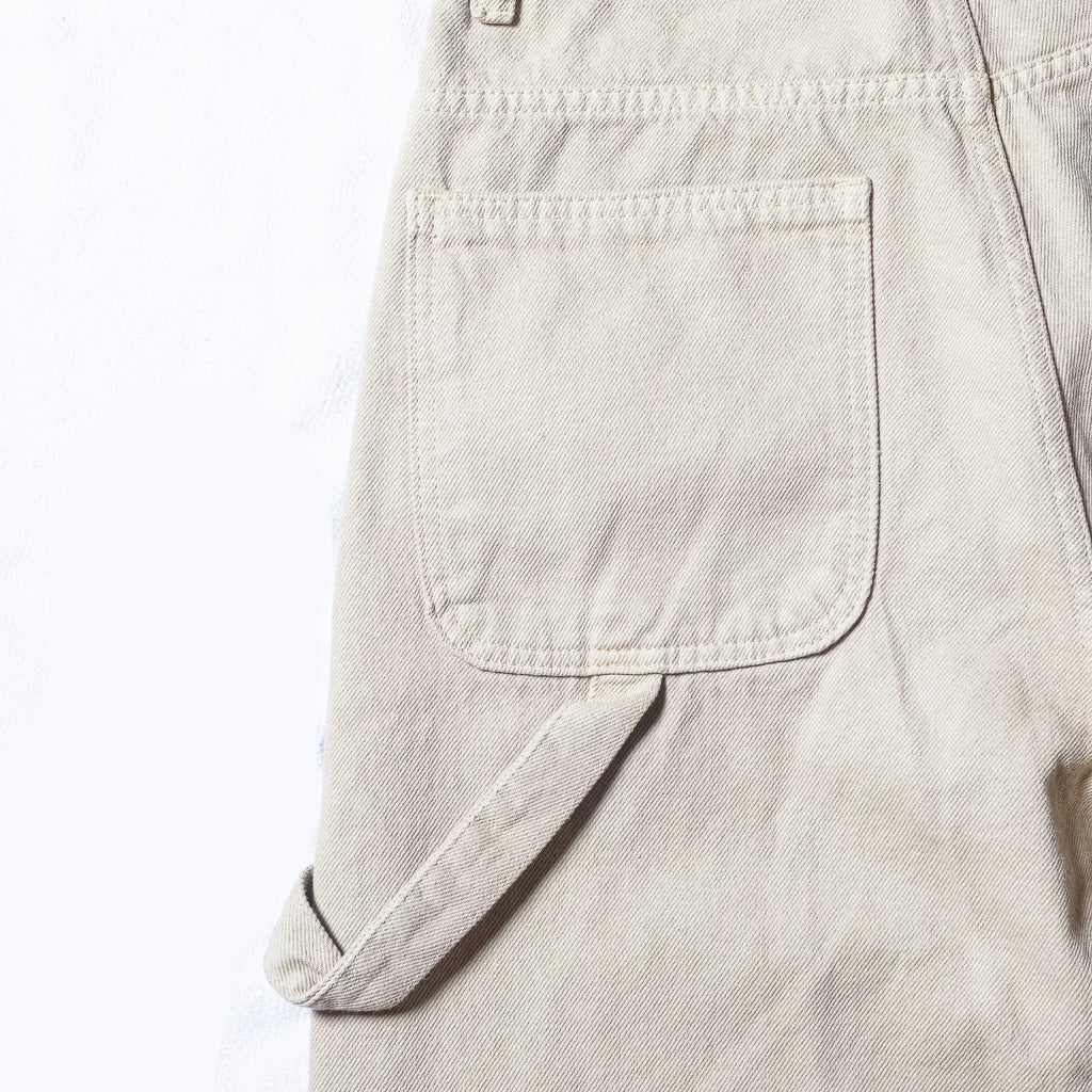 Calça Reta Sarja Bege