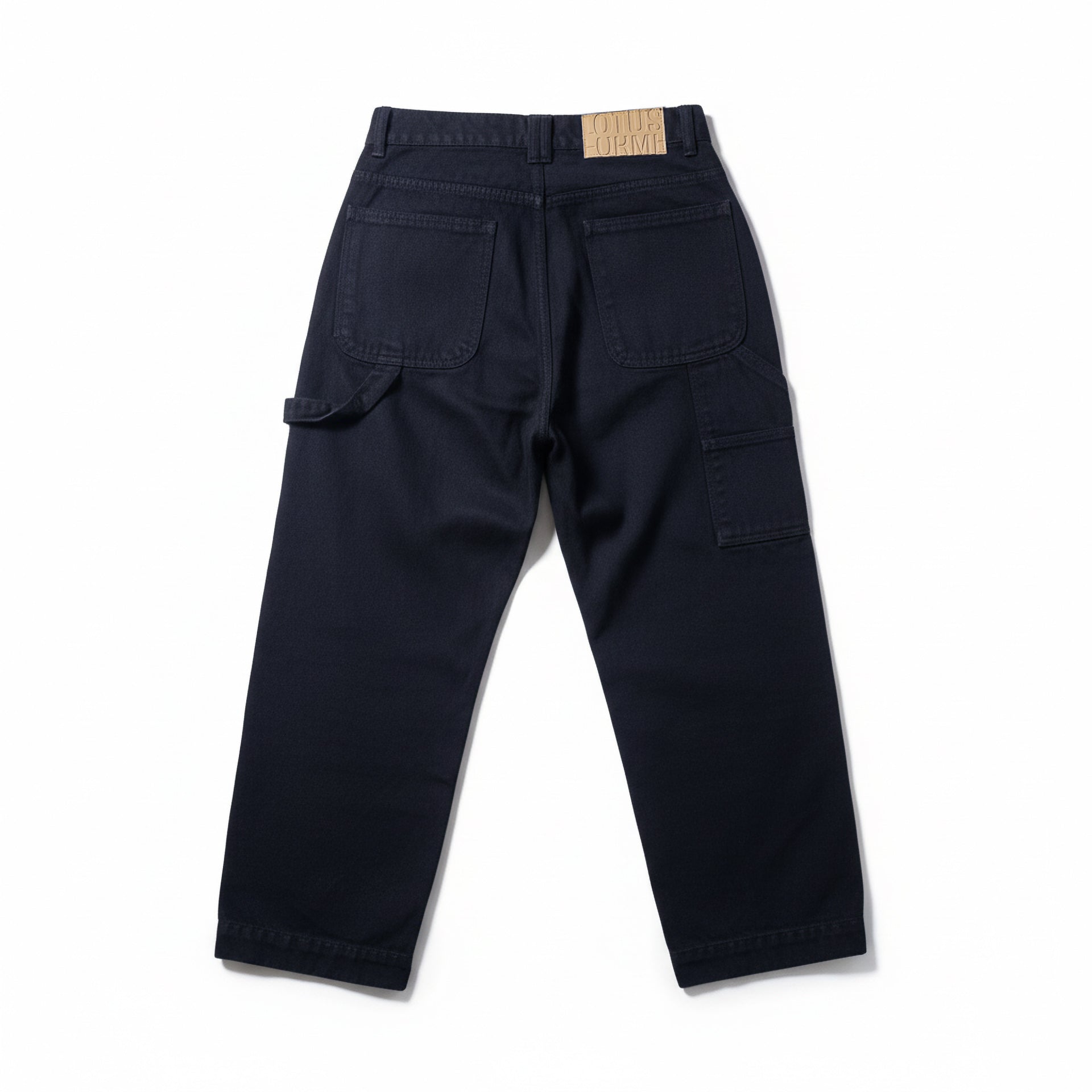 Calça Reta Sarja Preta