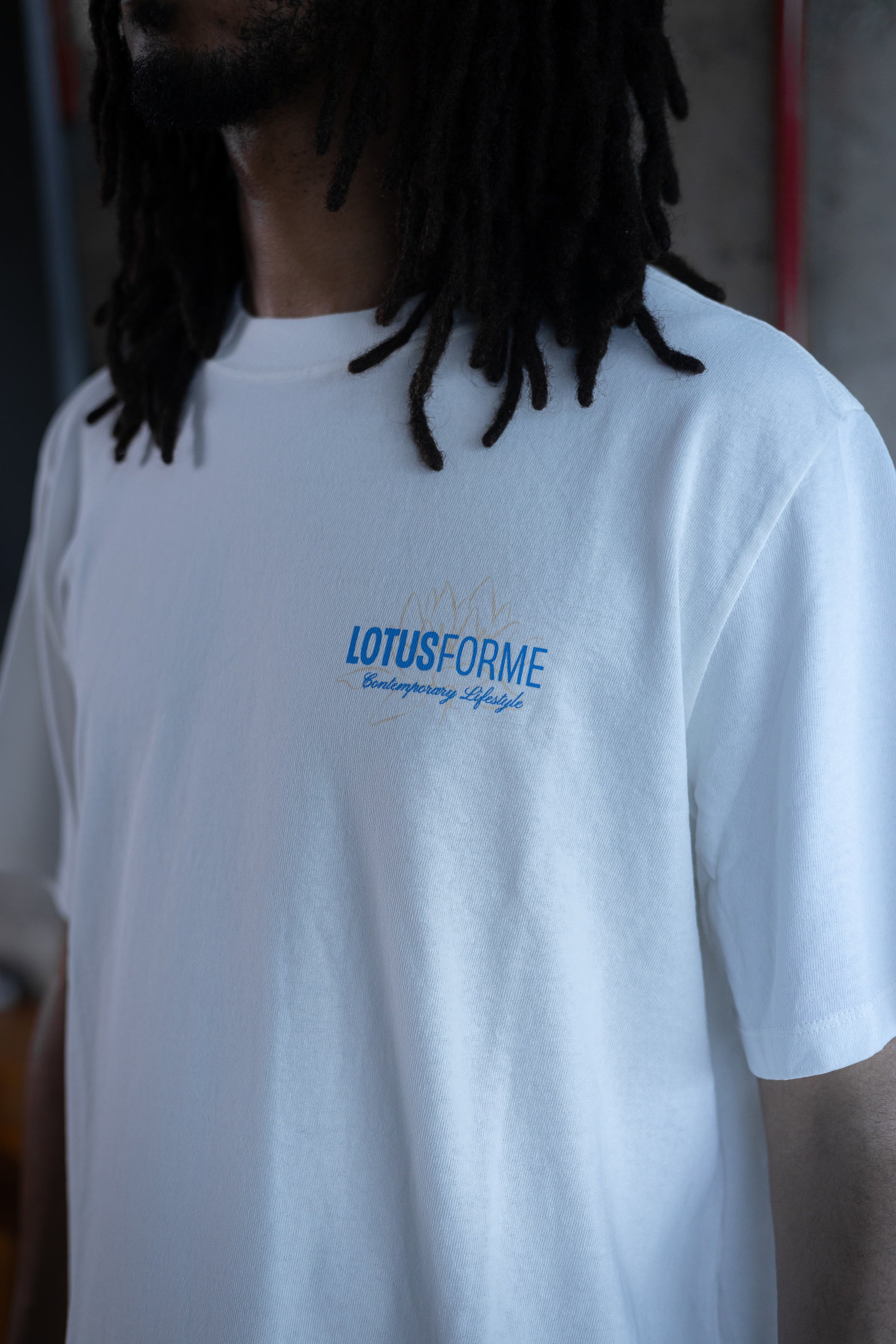 Camiseta Regular 'FORME CLUB' Off-White